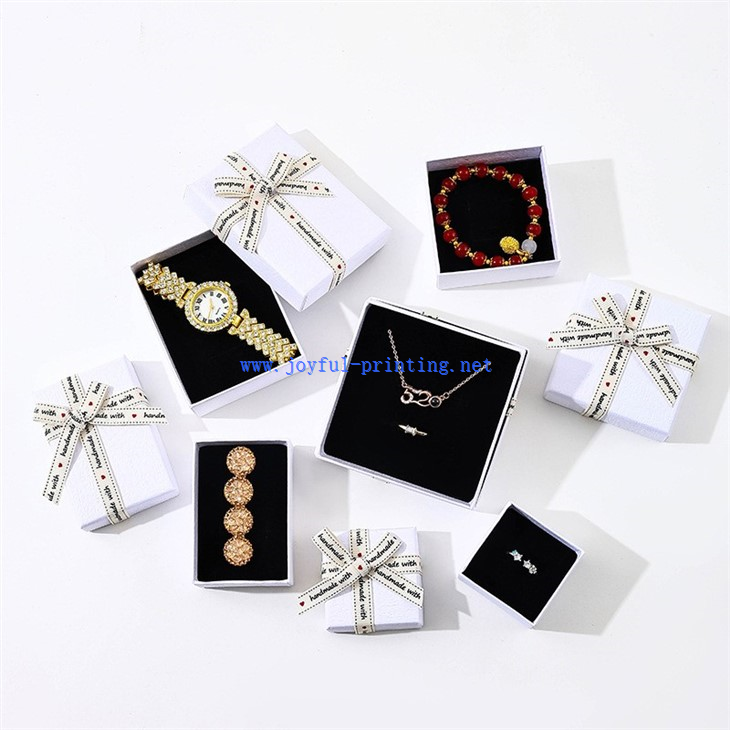 Basic Heaven And Earth Cover Jewelry Bow Gift Box