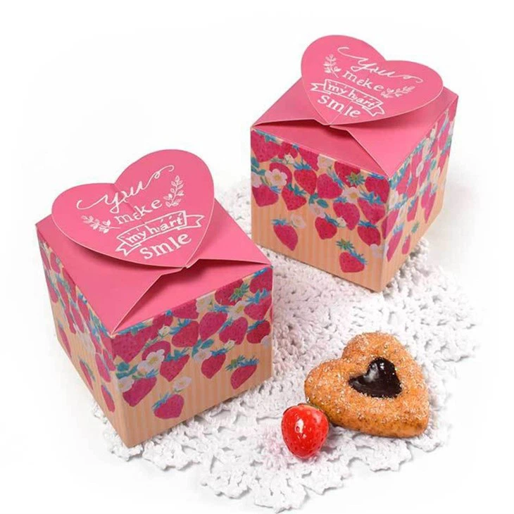 Cute Strawberry Paper Box